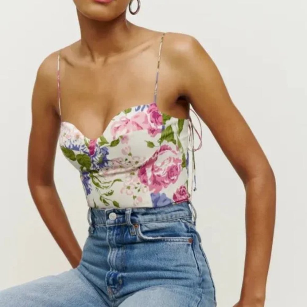NWOT Reformation Liza Top in Donna